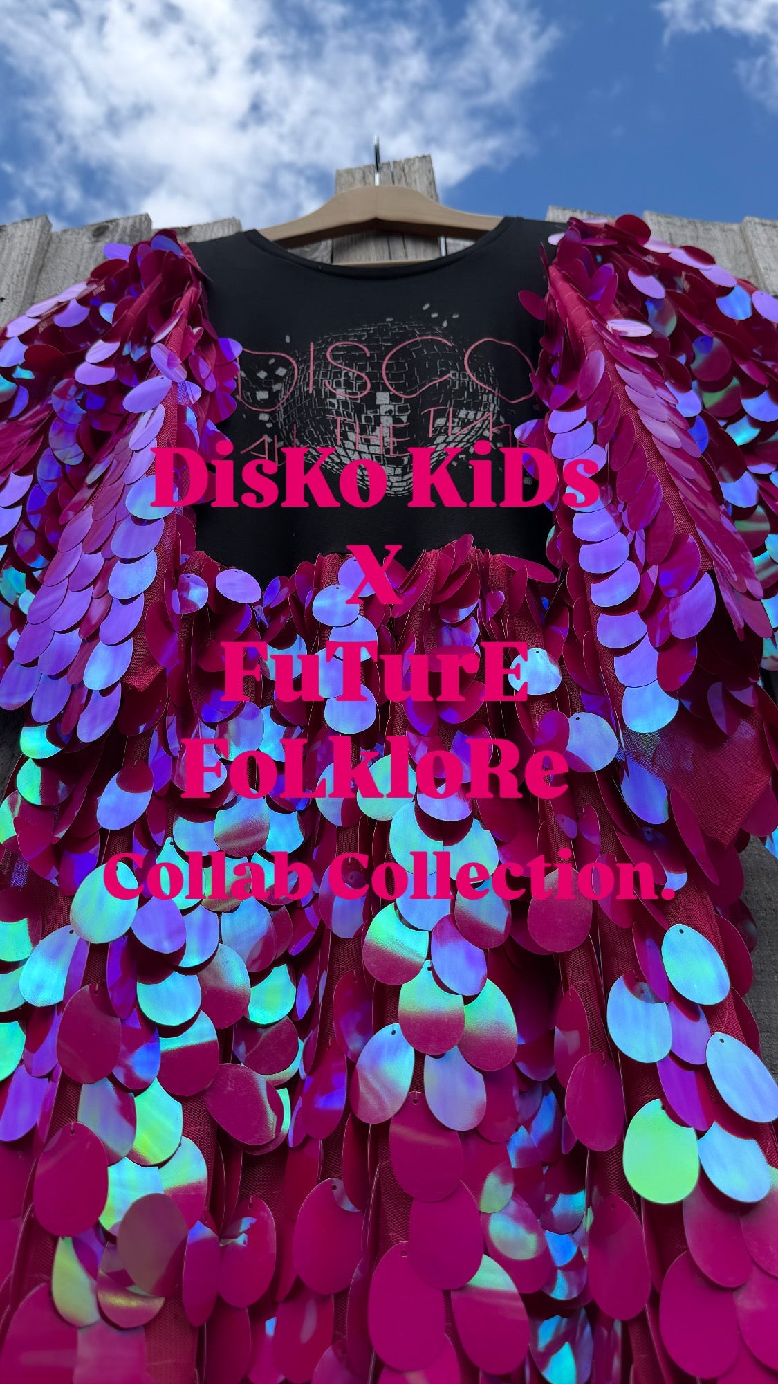 Disko Kids X Future Folklore collection